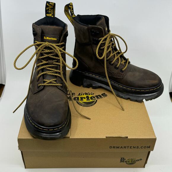 Dr. Martens Shoes - DR MARTENS TARIK Crazy Horse Leather Utility Boots